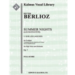 Summer Nights, Op. 7 (Les nuits d'ete): 3. Sur les Lagunes [transposed in G minor] [2.0.2.2: 2.0.0.0
