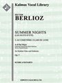 Summer Nights, Op. 7 (Les nuits d'ete): 5. Au Cimitiere: Clair de lune (transposed in Bb) [2, 0, 2,