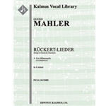 Songs to Poems by Rueckert; No. 4: Um Mitternacht, medium voice (A minor, original key) [2.0+Obd'a.2