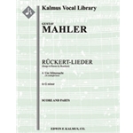 Songs to Poems by Rueckert; No. 4: Um Mitternacht, low voice (G minor, transposed) [2.0+Obd'a.2.2+CB