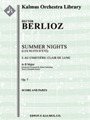 Summer Nights, Op. 7 (Les nuits d'ete): 5. Au Cimetie`re: Clair de lune [Solo Voice: 2.0.2.1: 0.0.0.