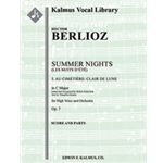 Summer Nights, Op. 7 (Les nuits d'ete): 5. Au Cimitiere: Clair de lune (transposed in C) [2.0.2.1: 0