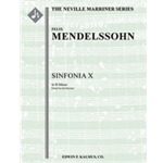 Sinfonia No. 10: String Symphony in B minor [String Orchestra (2 viola parts) (8-8-[3-3]-5-5 in set)