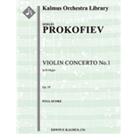 Violin Concerto No. 1, Op. 19 [Full Orchestra, Solo Strings with Ensemble]