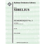 Humoresque No. 3 [String Orchestra, Solo Strings with Ensemble]