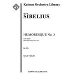 Humoresque No. 3 [String Orchestra, Solo Strings with Ensemble]