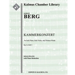 Kammerkonzert, Op. 8/ IAB 3 (Chamber Concerto) for Solo Piano, Solo Violin, and Thirteen Winds [Solo