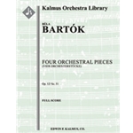 Four Orchestral Pieces, Op. 12 (Sz. 51) [4(3&4dPicc).3(2&3dEH).3(3dEb/BCl)+BCl(dEb).4(4dCBsn): 4.4(A