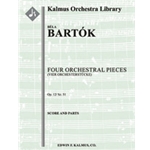 Four Orchestral Pieces, Op. 12 (Sz. 51) [4(3&4dPicc).3(2&3dEH).3(3dEb/BCl)+BCl(dEb).4(4dCBsn): 4.4(A