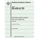 Suites Anglaises du XVI Siecle: 1st Suite [1.1.0.1: 0.2.0.0: Perc(1): Harp.Org(Harmonium).Hpschrd(Cl