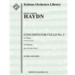 Concerto for Cello No. 2 in D, Op. 101 (Hob.VIIb:2) [0.2.0.0: 2.0.0.0: Str (4.4.3.3.3 in set): Solo