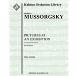 Pictures at an Exhibition (Ravel original edition, complete) [3 (2nd & 3rd d. Picc).3 (3rd d. EH).2+