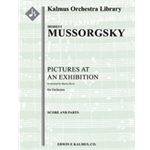 Pictures at an Exhibition (Ravel original edition, complete) [3(2nd & 3rd d. Picc).3 (3rd d. EH).2+B