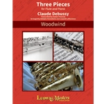 Three Pieces for Flute and Piano [Detailed Instrumentation: Flute and Keyboard]
