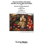 Italian Songs and Arias of the 17th and 18th Century, Set 1 (String Orchestra) [Voice and String Orc