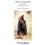 Recit et Variations sur un Air Populaire [Detailed Instrumentation: Bassoon and Piano]