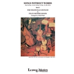 Songs Without Words (Lieder ohne Worte), Book 2 [Cello and Piano]
