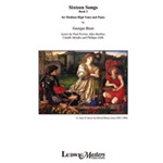 Sixteen Songs, Book 2 [Voice and Piano]