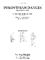 Polovtsian Dances [Concert Band]