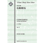 Concerto for Piano in A minor, Op. 16 [2(2dPicc).2.2.2: 4.2.3.0: Timp: Str (9-8-7-6-5 in set): Solo