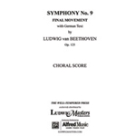 Symphony No. 9 in D minor, Op. 125 'Choral' (choral score) [2+Picc.2.2.2+CBsn: 4.2.3.0: Timp.Perc(2-