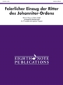 Feierlicher Einzug der Ritter des Johanniter-Ordens