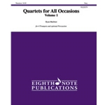 Quartets for All Occasions, Volume 1 [4 Trumpets with Optional Percussion]