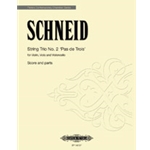 String Trio No. 2 'Pas de Trois' (Score and Parts) [String Trio]