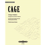 Cheap Imitation (Performance Score) [Alto Flute (Doubling Piccolo), Glockenspiel, and Piano]