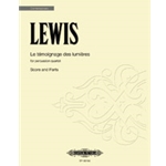 Le temoignage des lumieres (Score and Parts) [Percussion Ensemble]