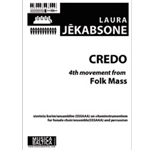 Credo (4th movement from Folk Mass) (Upper Voices) [SSSAAA]