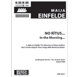 No ritus...(In the Morning) (Mixed Choir) [SSAATTBB]