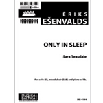 Only in Sleep (Mixed Choir, SAB) [SAB]