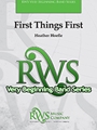 First Things First