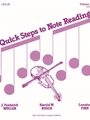 Quick Steps To Note Reading  Violin V.1
