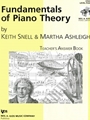 Fundamentals Of Piano Theory Teacher's Answer Book 4