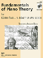 Fundamentals Of Piano Theory Teacher's Answer Book 8