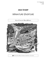 MINIATURE OVERTURE - SCORE