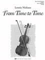 FROM TIME TO TIME - SCORE