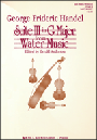 Suite 3 In G Major From Water Music