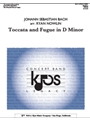 TOCCATA AND FUGUE IN D MINOR - SCORE