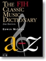 FJH Classic Music Dictionary