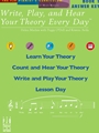 Write Play & Hear Your Theory Every Day Answer Key 1