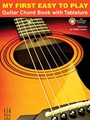 My First Easy to Play Guitar Chord Book With Tab