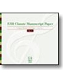 FJH Classic Manuscript Paper  #1