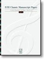 FJH Classic Manuscript Paper  #3