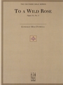 To A Wild Rose