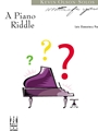 Piano Riddle