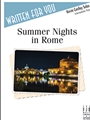 Summer Nights in Rome