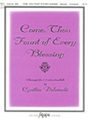 Come, Thou Fount of Every Blessing - 3-5 Octave